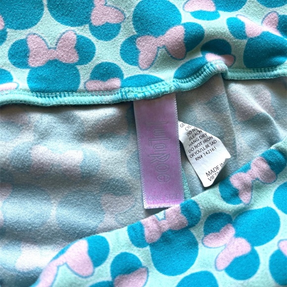 LuLaRoe x Disney Minnie Mouse Leggings - Picture 4 of 4